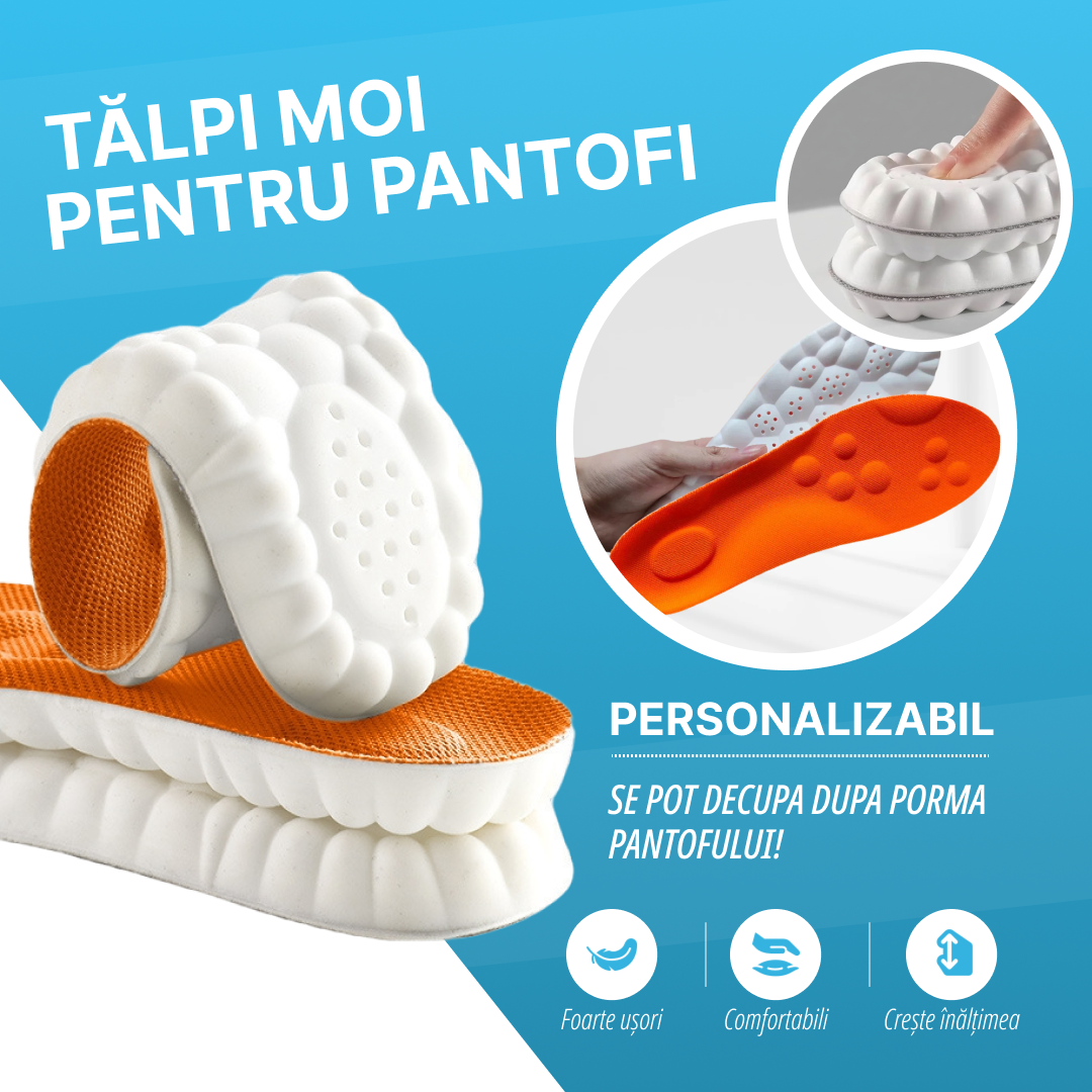Tălpici confortabile antidurere pentru pantofi