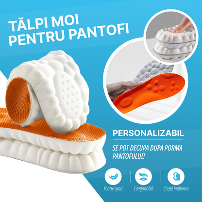 Tălpici confortabile antidurere pentru pantofi