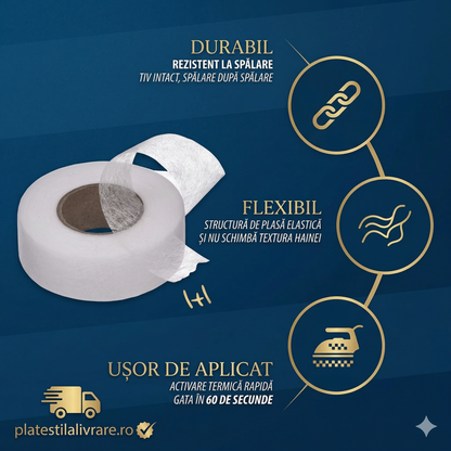 Bandă Textilă Autoadezivă Pagina noua
