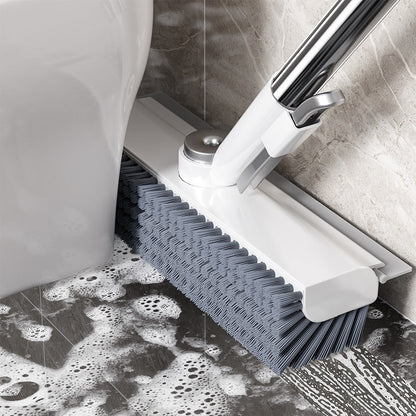 Mătură-Mop 2-în-1  Reglabilă -Unghi 90 Grade – Perie + Racletă